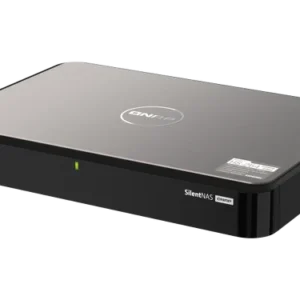 QNAP HS-264-8G | 2-zatokowy bezwentylatorowy cichy serwer NAS, Intel, 8GB RAM, 2x 2,5GbE RJ45, Tower