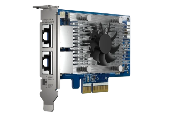 QNAP QXG-10G2T-X710 | 2-portowa karta rozszerzeń 10GbE Base-T dla QNAP/PC