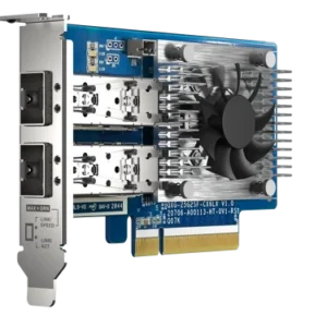 QNAP QXG-25G2SF-CX6 | 2-portowa karta rozszerzeń 25GbE SFP28 dla QNAP/PC