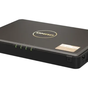 QNAP TBS-464-8G | 4-zatokowy serwer NASbook, Intel, 8GB RAM, 2x 2.5GbE, Compact