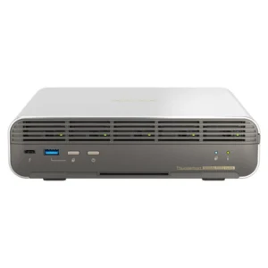 QNAP TBS-h574TX-i5U-16G | 5-zatokowy serwer NASbook, Intel i5-1235U, 16GB RAM, 1x 10GBASE-T, Compact