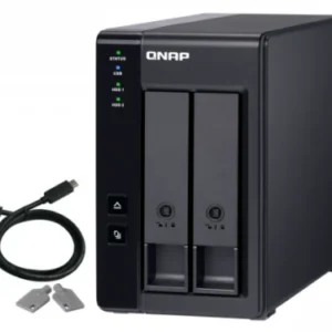 QNAP TR-002 | 2-zatokowa jednostka rozszerzająca dla QNAP/PC, złącze USB-C, Tower