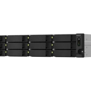 QNAP TS-1264U-RP-8G | 12-zatokowy serwer NAS, Intel Celeron, 8GB RAM, 2x 2,5GbE RJ-45, RP, RACK