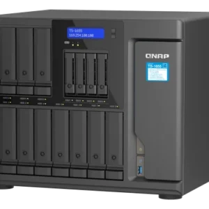 QNAP TS-1655-8G | 16-zatokowy (12x 3,5'', 4x 2,5'') serwer NAS, Intel, 8GB RAM, 2x 2,5GbE RJ-45 Tower
