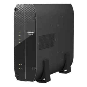 QNAP TS-410E-8G | 4-zatokowy ultracichy serwer NAS, Intel Celeron, 8GB RAM, 2x 2,5GbE RJ-45, Tower