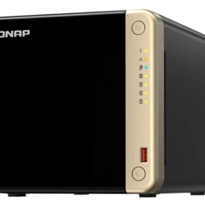 QNAP TS-464-8G PROMOCJA | 4-zatokowy serwer NAS, Intel Celeron, 8GB RAM, 2x 2,5GbE RJ-45, Tower