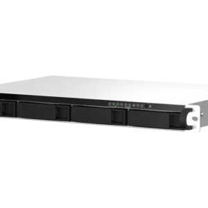 QNAP TS-464eU-8G | 4-zatokowy płytki serwer NAS, Intel Celeron, 8GB RAM, 2x 2,5GbE RJ-45, RACK