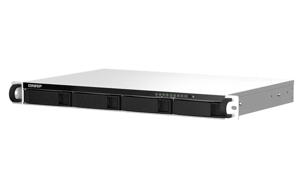 QNAP TS-464eU-8G | 4-zatokowy płytki serwer NAS, Intel Celeron, 8GB RAM, 2x 2,5GbE RJ-45, RACK