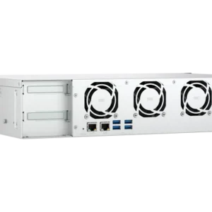 QNAP TS-855eU-RP-8G | 8-zatokowy płytki serwer NAS, Intel Atom, 8GB RAM, 2x 2,5GbE RJ-45, RP, RACK