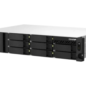 QNAP TS-873AeU-4G | 8-zatokowy płytki serwer NAS, AMD Ryzen, 4GB RAM, 2x 2,5GbE RJ-45, RACK