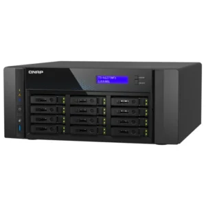 QNAP TS-h1277AFX-R7-32G | 12-zatokowy serwer NAS all-flash, AMD Ryzen, 32GB RAM, 2x10Gb Base-T,Tower