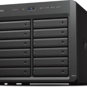 Synology DS2422+ | 12-zatokowy serwer NAS, AMD Ryzen, 4GB RAM, 4x 1GbE RJ-45, Tower