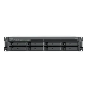 Synology RS1226RP+ | 8-zatokowy serwer NAS, AMD Ryzen, 4GB RAM, 2x 2.5GbE RJ-45, RP, RACK 2U