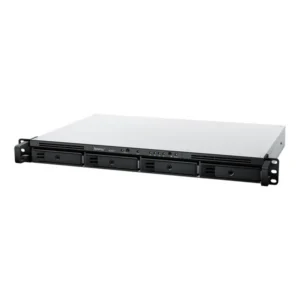 Synology RS422+ | 4-zatokowy serwer NAS, AMD Ryzen, 2GB RAM, 2x 1GbE RJ-45, RACK 1U